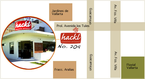 mapa hackl puerto vallarta